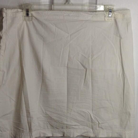 XCVI Small pocketed Mini Skirt, 100% Cotton, Adjustable, Beachy, Versatile, Cool - Picture 2 of 3